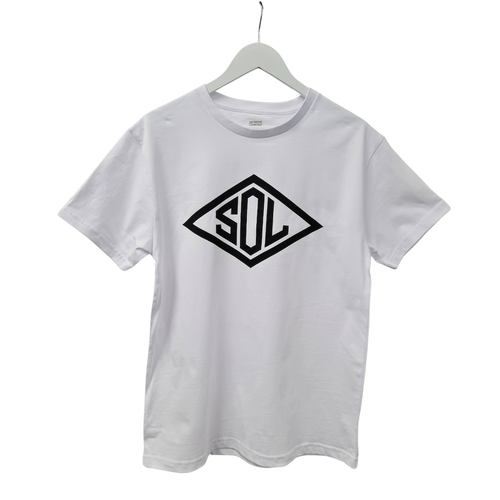 Sol Diamond Logo Tee - White