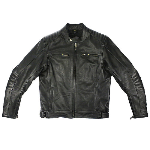 Sol Leather Riding Jacket - Black
