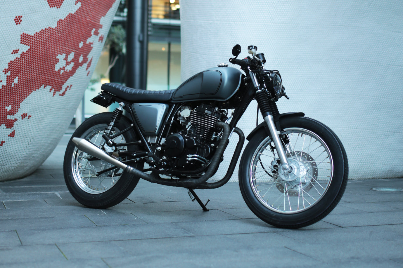Grey Cafe Racers Grey Ghost: Nemesis Cafe Racer – Sol Invictus Motorcycle Co.