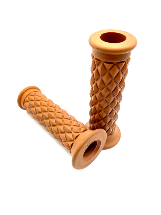 Sol GX Grips - Light Brown Diamond