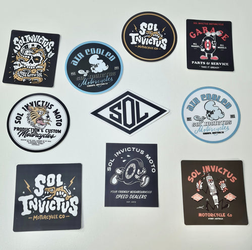 Sol Sticker Pack of 10