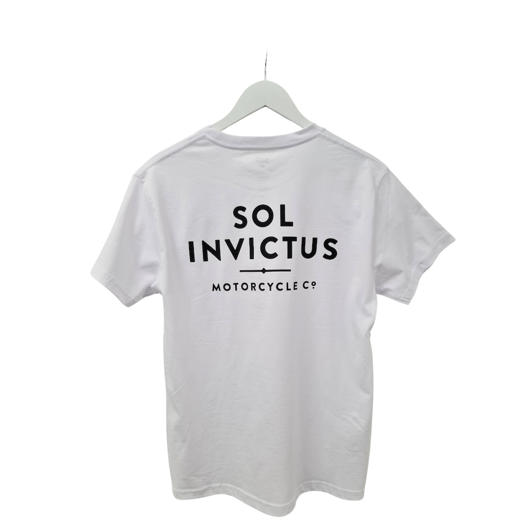 Sol Diamond Logo Tee - White