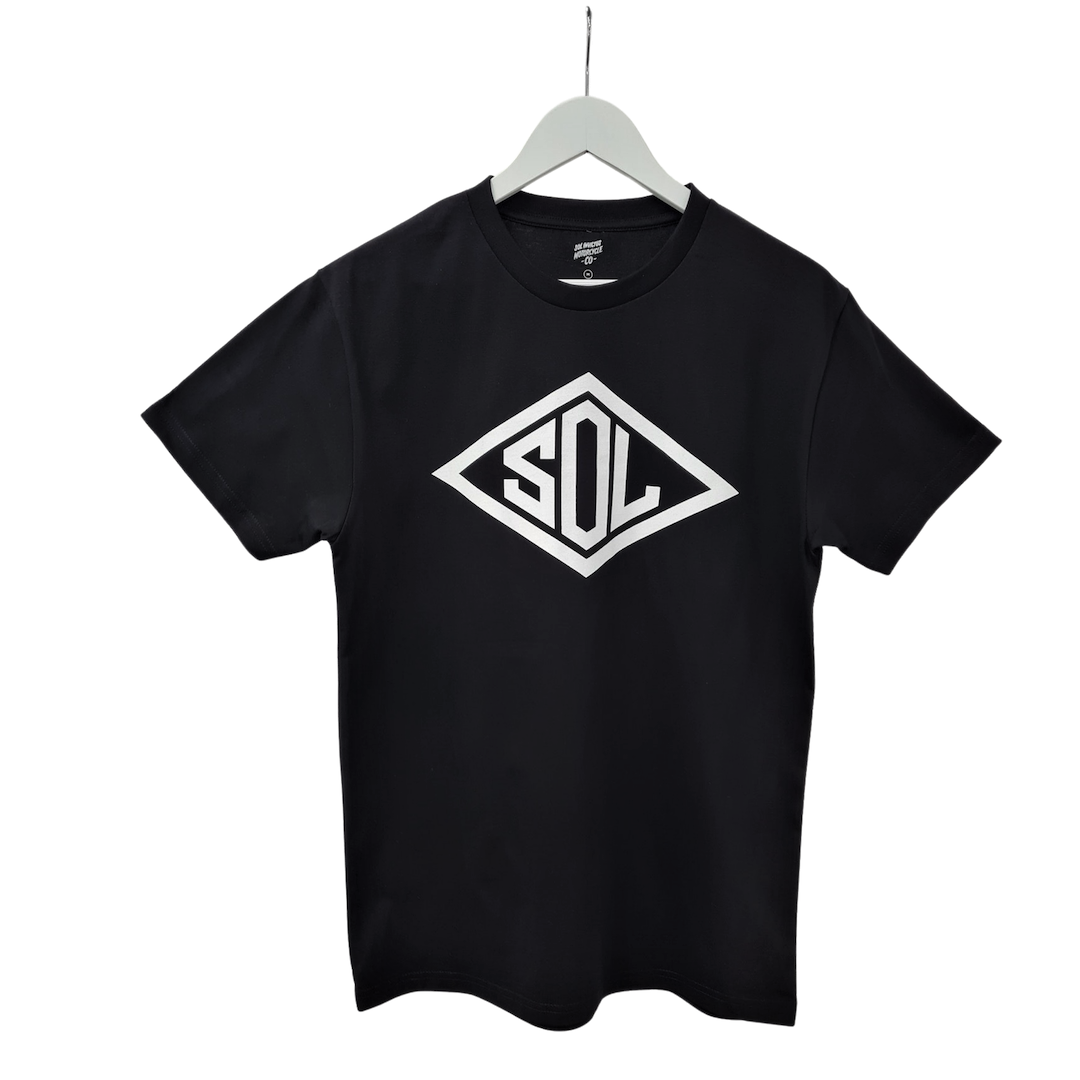 Sol Diamond Logo Tee - Black