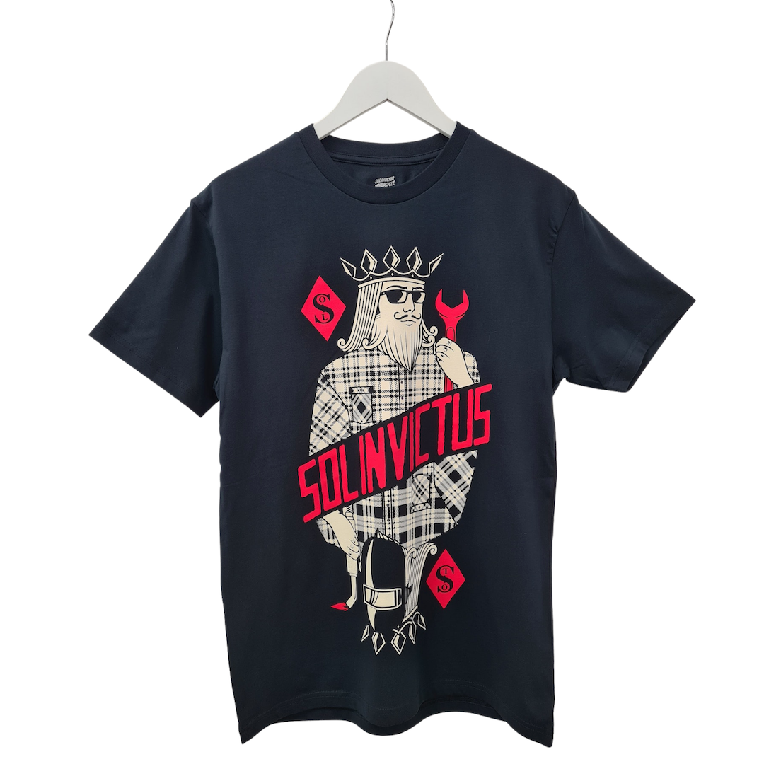 Sol Build King Tee - Navy