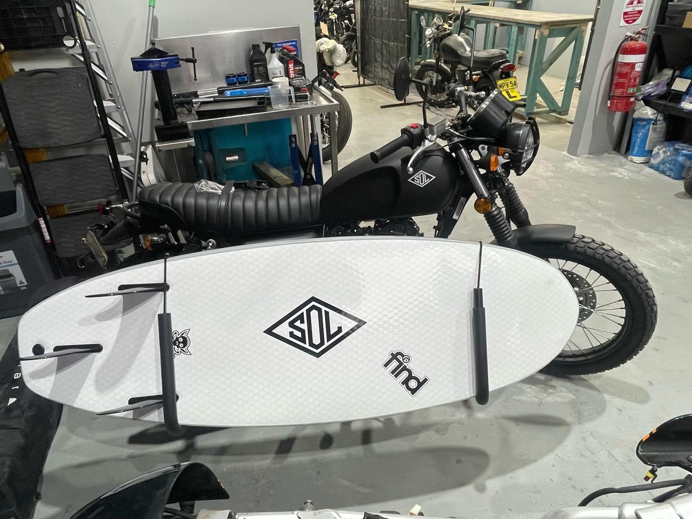 SURFBOARD RACKS (Removable) β Sol Invictus Motorcycle Co.